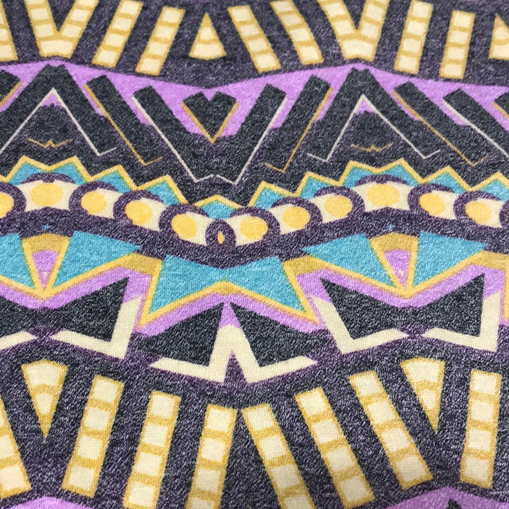 Lularoe Julia Multi-Color Geo Print Dress Large - Picture 4 of 4